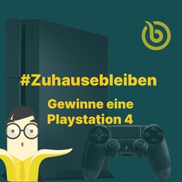 Zuhause bleiben und Konsole gewinnen!