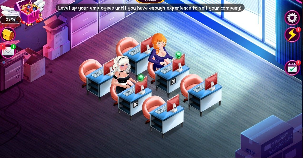 Play Fap CEO, finish quests and get rewards😻