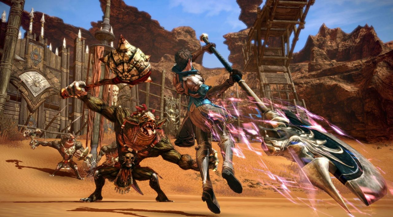 Play TERA Online  finish quests and get rewards