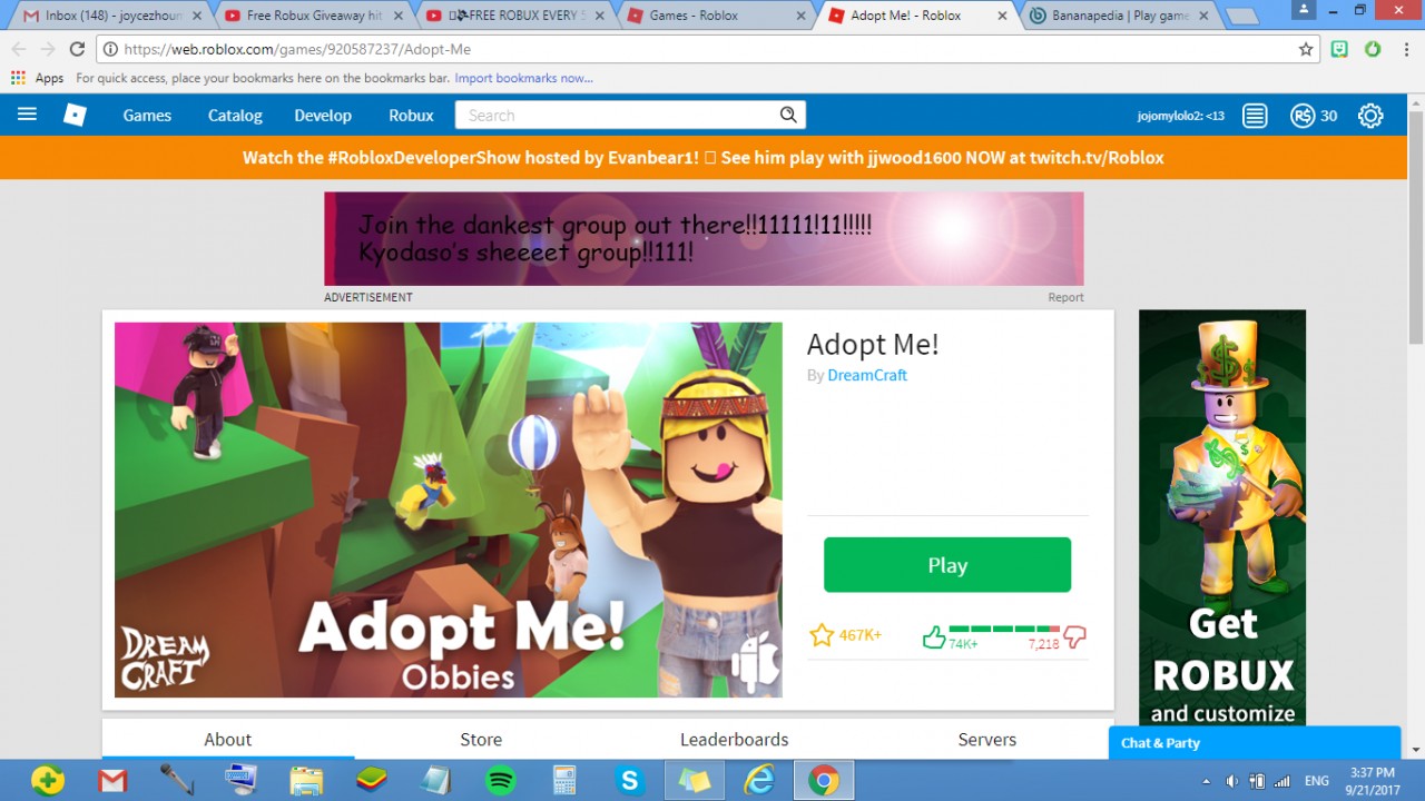 Roblox Is Awesome Try It Out Please Roblox - roblox adopt me how to get money