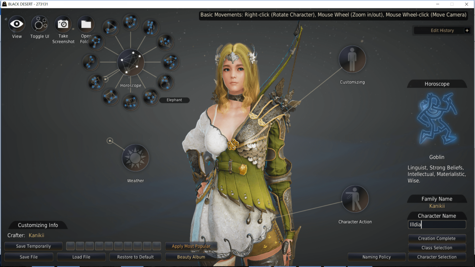black desert online character creation black desert online character creation